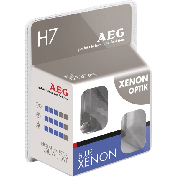 Set 2 Buc Bec Aeg H7 Blue Xenon Optik 35502259